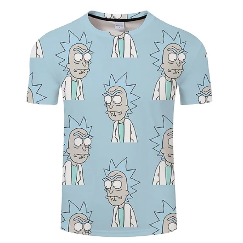 

Rick and Morty tshirt Men Women t-shirts 3D Short Sleeve Tees Anime t shirt Streatwear Styles Harajuku Tops rick and t-shirt