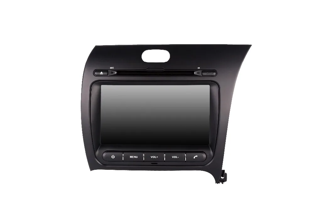 Sale 2DIN Android 9.0 1024*600 Quad Core Fit KIA CERATO/K3/FORTE 2013-2015 Car DVD Player Multimedia GPS Navigation NAVI GPS Radio 1