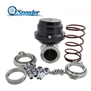 

ESPEEDER 44mm External Wastegate Turbo New Arrive Black 8.7 PSI Universal High Performance Waste Gate