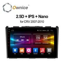 Ownice C500 + Android 6.0 Octa 8 ядра dvd-плеер для HONDA 2007 2008 2009 2010 CRV CR-V GPS навигация стерео видео 4 г LTE