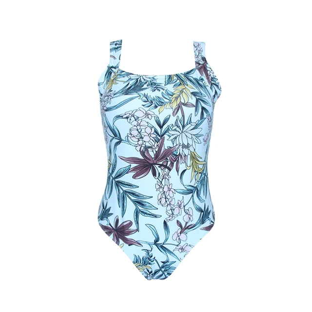 Customize One Piece Hawaii Swimsuit Tropical Style Swimwear Women