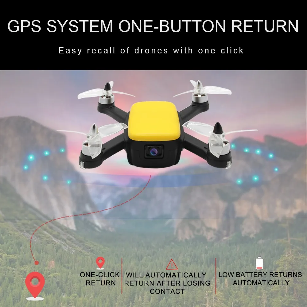 Brushless GPS RC Helicopter Professional 5G RC Drone With WIFI 1080P HD