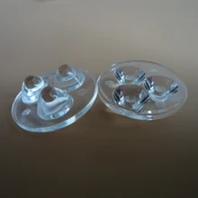 Линза CREE Диаметр с фокусным расстоянием 25 мм Гладкая поверхность от 30 до 60 град 3 до 1 светодиодный объектив, XLamp XPE/XPG R5 объектив, XP-E2/XP-G2 объектив