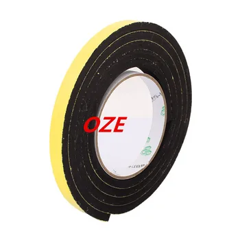 

5PCS 8mm Width Single Side Self Adhesive Shockproof Sponge Foam Tape 4 Meters Length