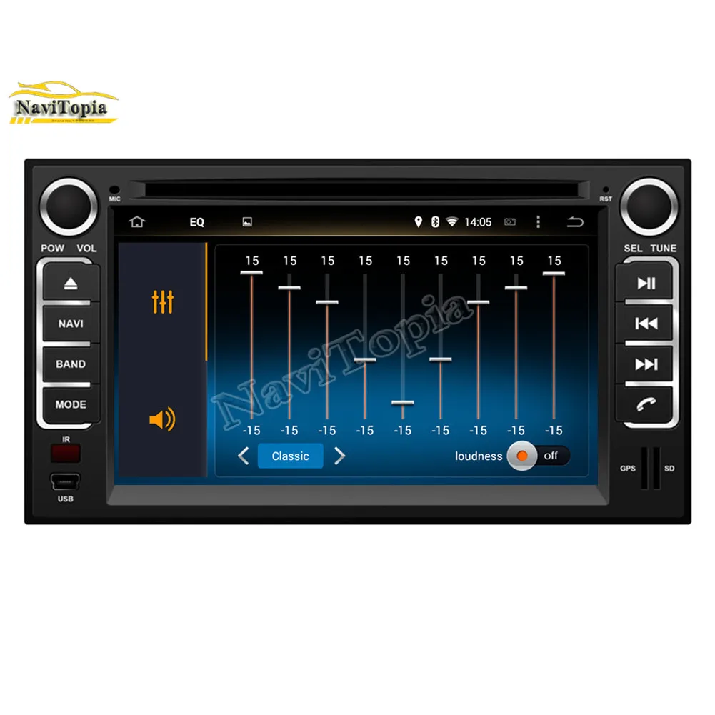 Excellent NAVITOPIA 6.2Inch 4G RAM 32G ROM Octa Core Android 9.0 Car DVD for Kia Sorento for Kia Naza 2002-2009 for Kia X-Trek 2006-2010 6