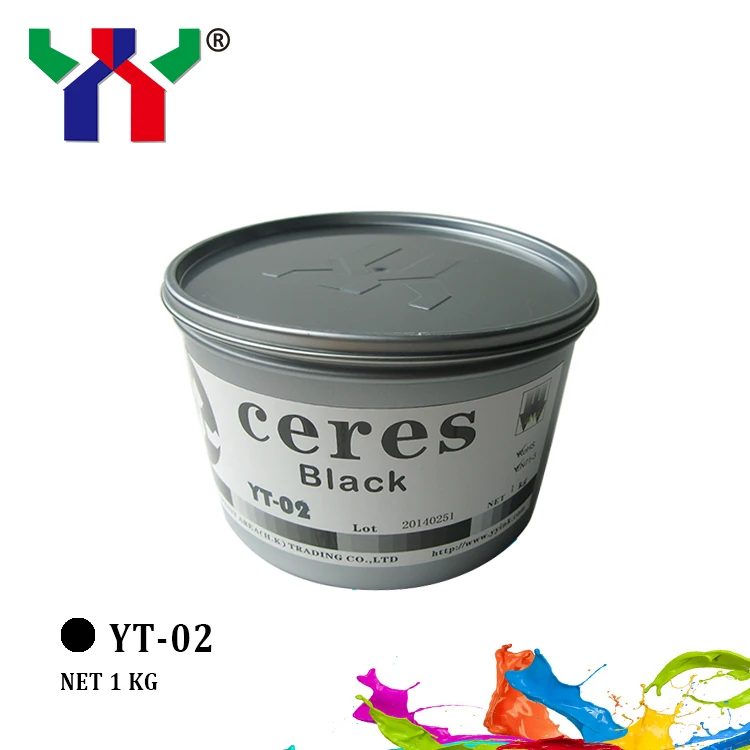 

Black/YT-02 ECO-Friendly High Gloss Sheet-fed Offset Printing Ink/ good quality,fine workmanship product/nature dry