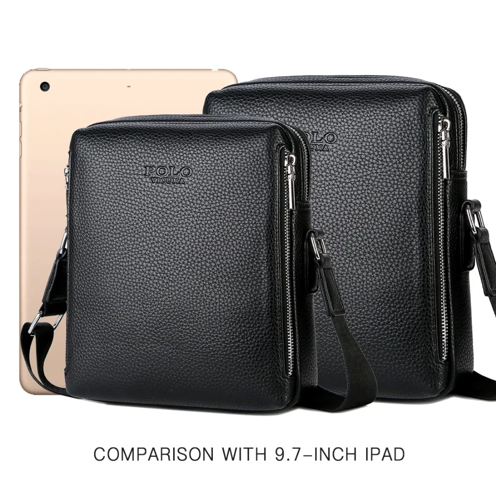 VIUCNA بولو الصلبة ثنائي الجيوب العلامة التجارية جلدية عارضة رجل Crossbody أكياس خمر مجموعة سلسلة عالية الجودة الرجال حقيبة ساع VIUCNA بولو الصلبة ثنائي الجيوب العلامة التجارية جلدية عارضة رجل Crossbody أكياس خمر مجموعة سلسلة عالية الجودة الرجال حقيبة ساع