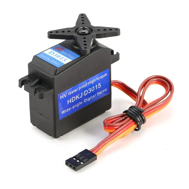 RC Digital Servo 15KG 300'Waterproof Metal Steering Digital Metal Gear