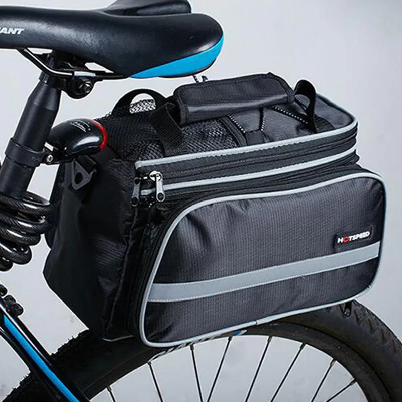 Waterproof Cycling Bicycle Bag Bike Rear Seat Trunk Bag Handbag Rear