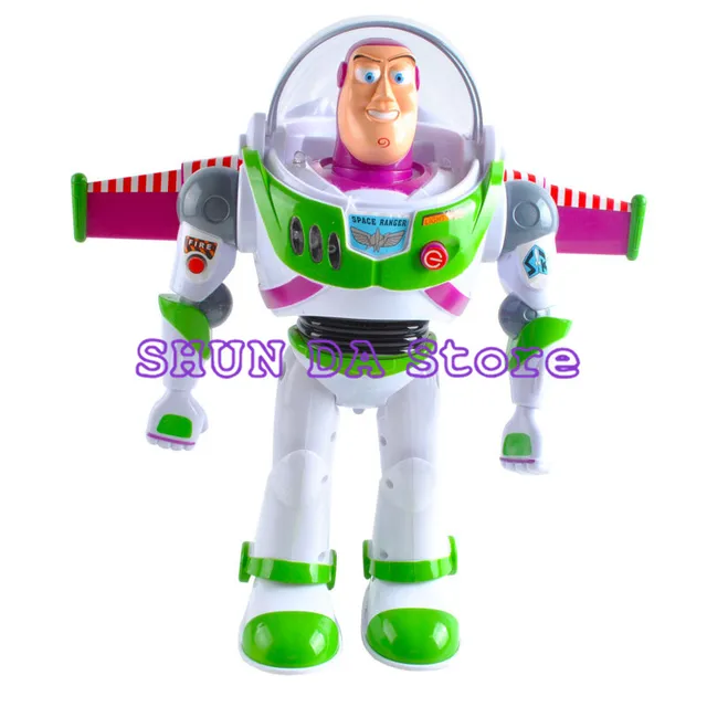 2018 7 new arrival toy story 5 buzz lightyear toys will walk shine