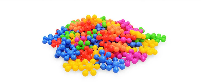 Six-color snowflakes assembled blocks (9)