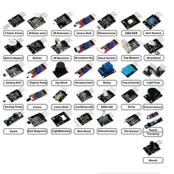 37 в 1 датчик ассортимент модуль стертер для Arduino светодиодный фоторезистор