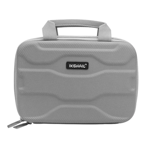 IKSNAIL Capacity Expansion Electronics Travel Camera Lens Storage Bag For USB Cable Charging Cord Accessories For IPad Mini/ Pro - Цвет: Grey