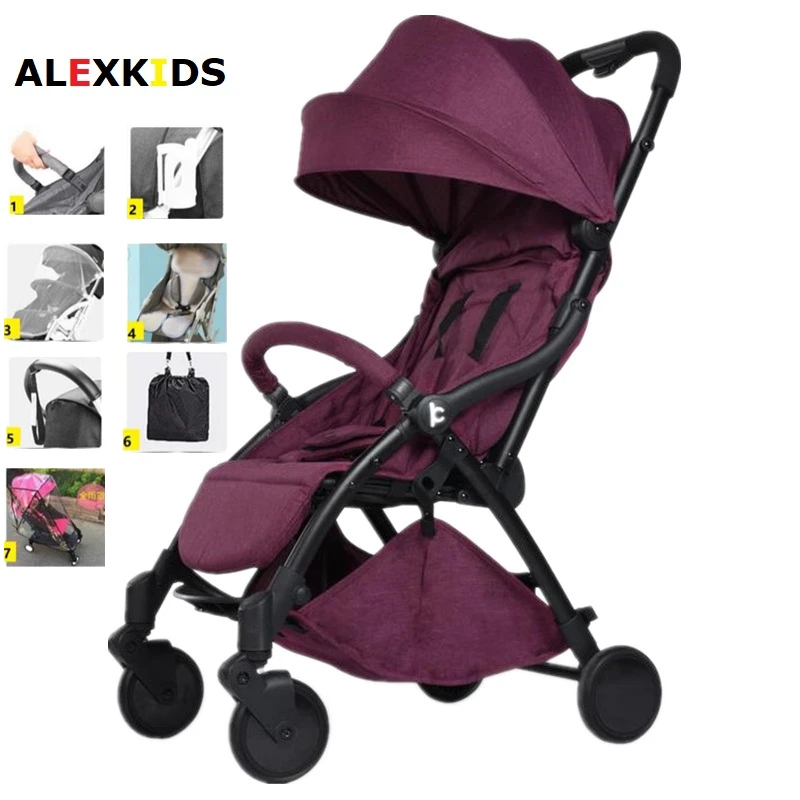Original portable auto folding baby stroller,light hand