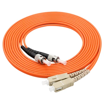 

5pcs/lot Fiber Optic Patch cord SC-ST ,Duplex,MM,62.5/125um,2.0mm