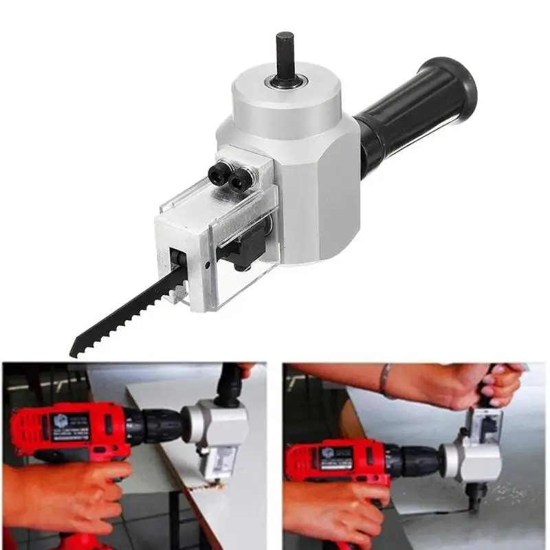 

Portable Electric Reciprocating Saw Electric Drill Woodworking Attachment Power Metal Wood Cutting Tool Accessories