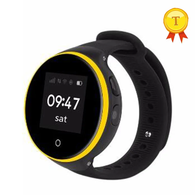 

Good selling Children Smart Watch 1.22" IPS Round Screen Android Wristwatch GPS, AGPS, LBS, WiFi Kids wristwatch IP54 Waterproof
