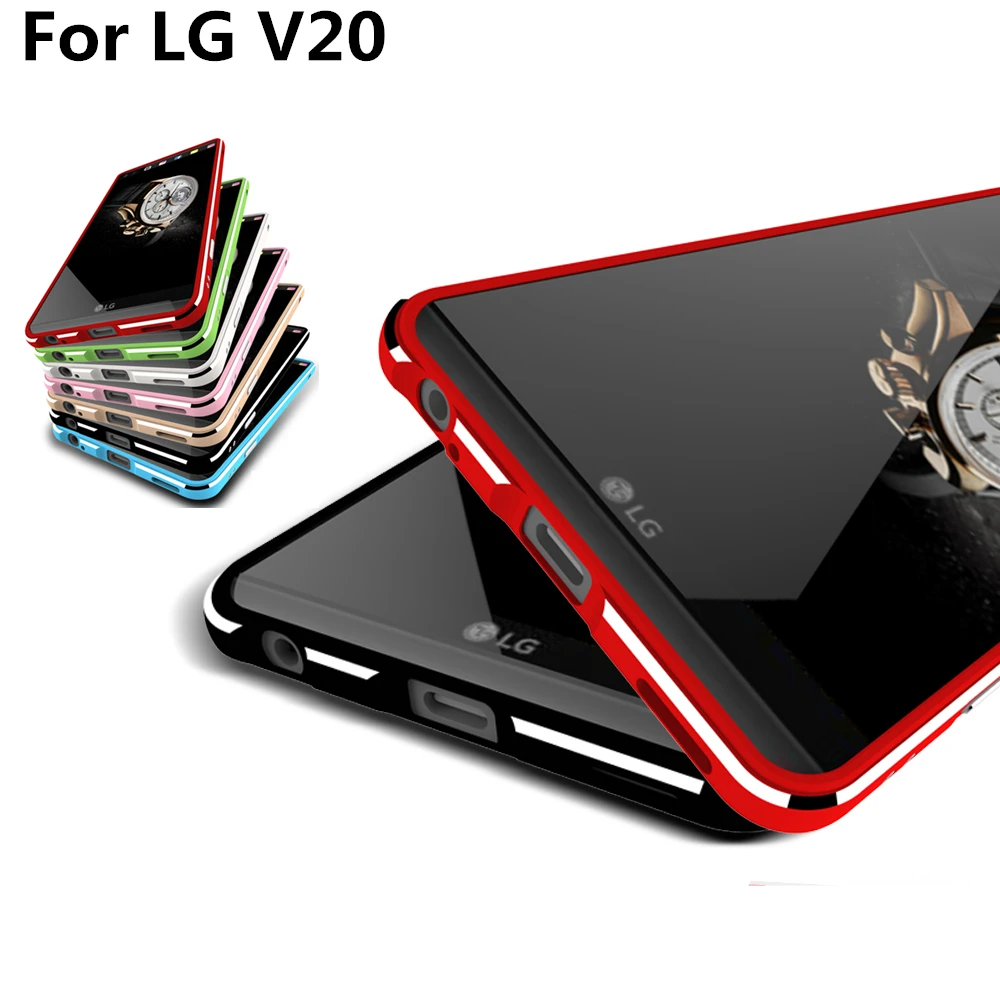 imágenes para Para LG V20 Fundas a prueba de golpes caso de Lujo de lujo Ultra Delgada de aluminio de Parachoques para el LG V20 5.7 "pulgadas imágenes para Para LG V20 Fundas a prueba de golpes caso de Lujo de lujo Ultra Delgada de aluminio de Parachoques para el LG V20 5.7 "pulgadas