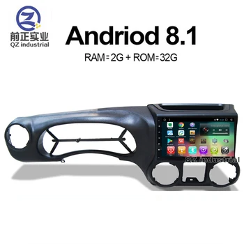 

QZ industrial HD 10.2" Android 8.1 T3 for Jeep Wrangler Car DVD Multimedia player with 3G 4G WIFI BT Navi GPS Radio RDS Map