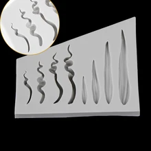 DIY 3D кукла формы для волос Детская форма лица помадка инструменты
