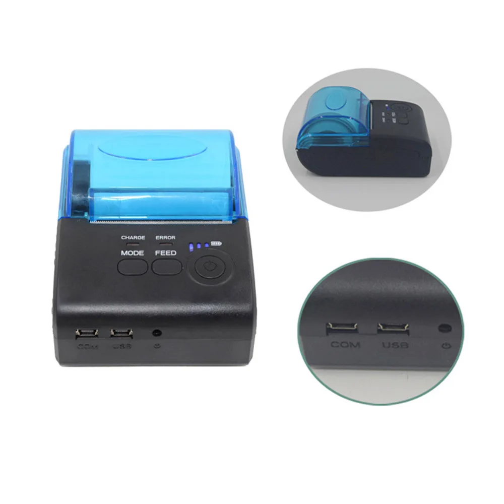 Drukarka paragonowa USB / Bluetooth termiczna drukarka paragonowa POS 57mm Drukarka paragonowa USB / Bluetooth termiczna drukarka paragonowa POS 57mm