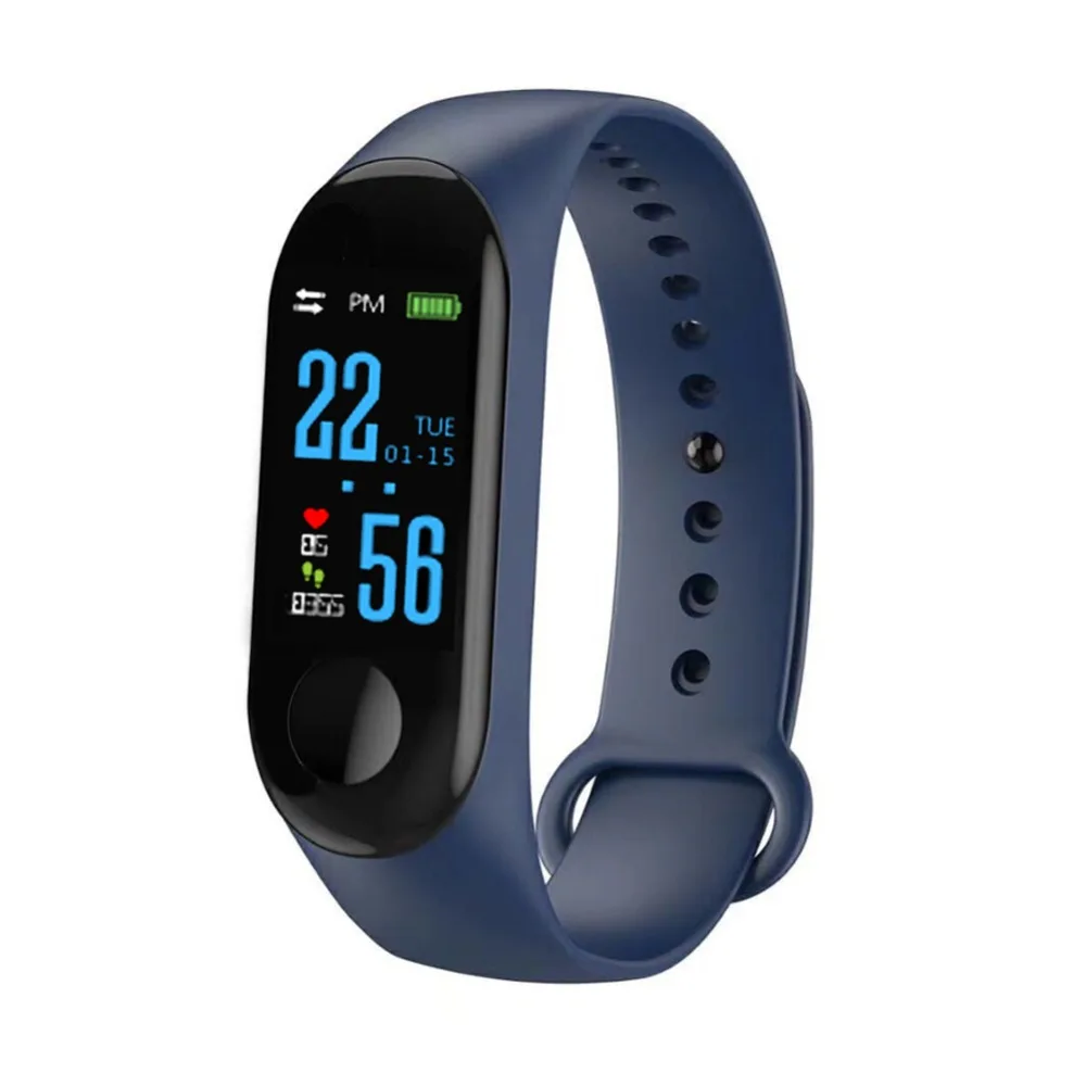 

Fitness Bracelet Blood Pressure Outdoor IPS Screen Oxygen Heart Rate Monitor Smart Bracelet M3 Waterproof Wristbands Tracker