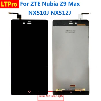 

LTPro TOP Quality Full LCD Display Touch Screen Digitizer Assembly For ZTE Nubia Z9 Max NX510j Z9MAX Phone Parts Replacement