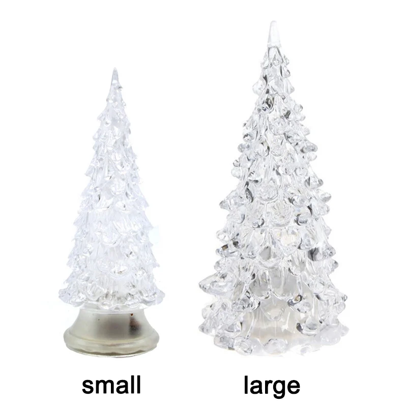 

Christmas Tree Lamp Light Color Changing Colorful Decoration For Desk Table Home RT99