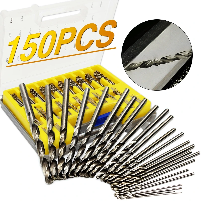 Buy 150Pcs HSS Power Rotary Micro Twist Precision