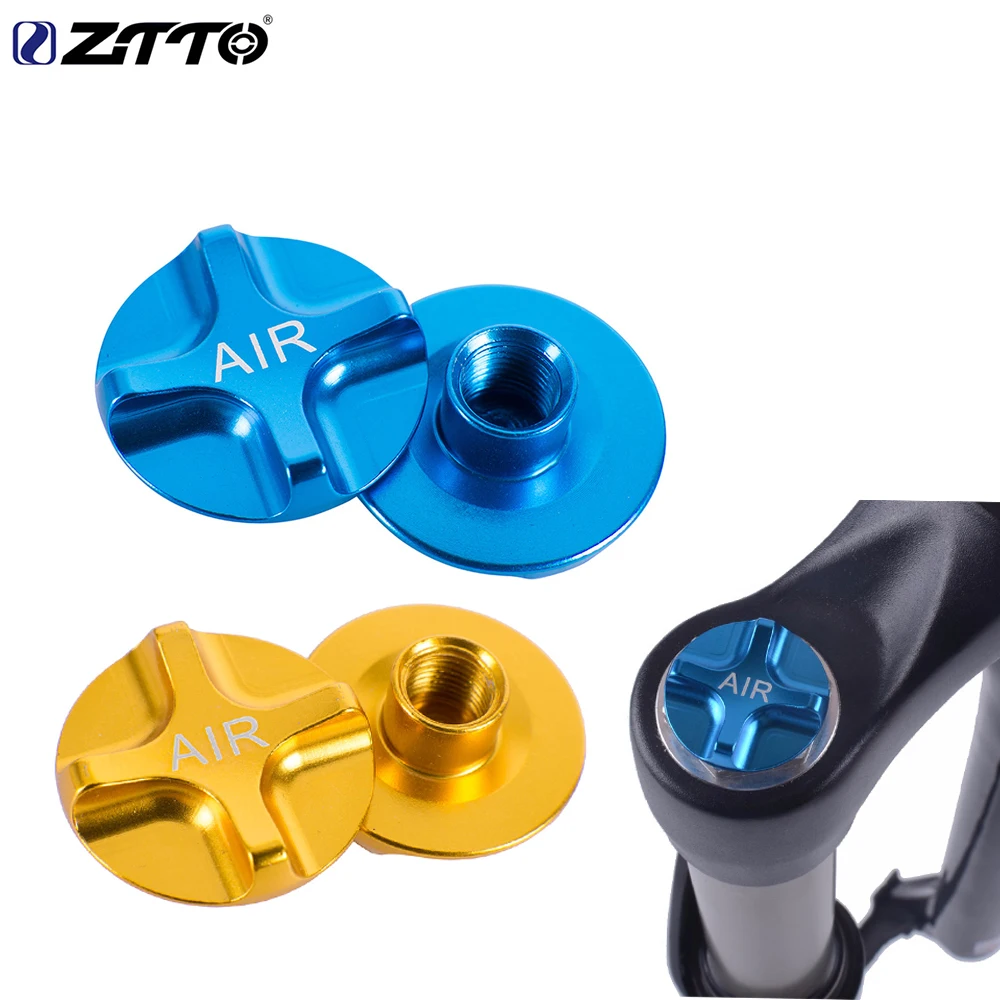 

ZTTO MTB Bike suspension Mountain Bicycle Air Gas Shcrader American Valve Caps Bike Suspension Fork Bicycle Front fork parts