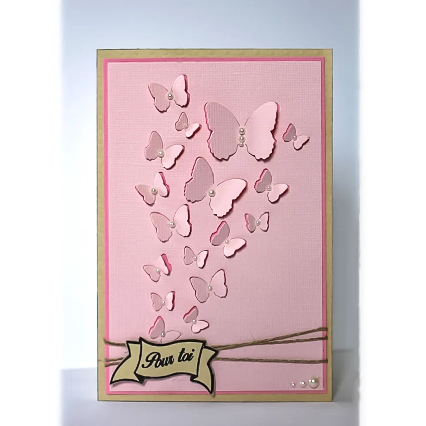 

JC Metal Cutting Dies Scrapbooking Kind of Butterfly Craft Dies DIY Album Embossing Folder Cards Paper Photo Template Stencil
