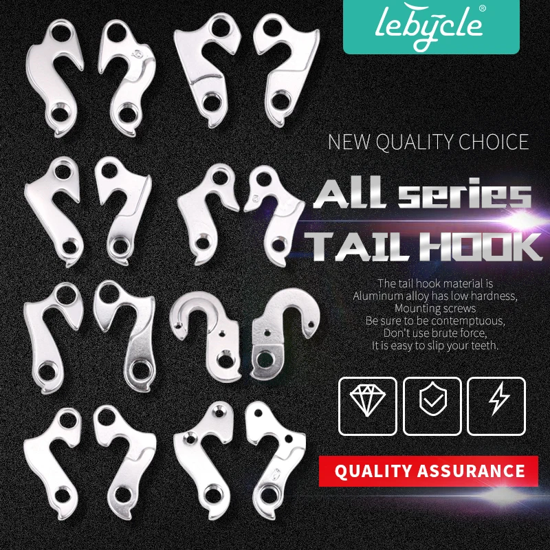 

Cycling Road Bicycle Mountain Bike Frame MTB Gear Rear Derailleur Hanger Dropout Frame Tail Hook With Free Screws accessories