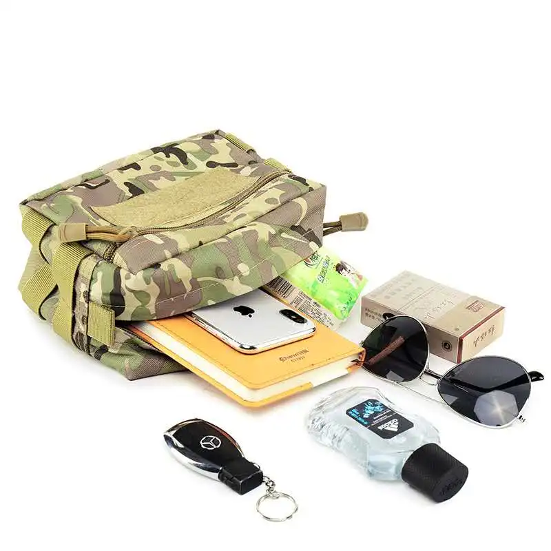 Muti-functional Molle Men's Tactical Pouch Utility Tool Organizer Easy Pocket Belt EDC Hiking Hunting Waist Pack | Спорт и