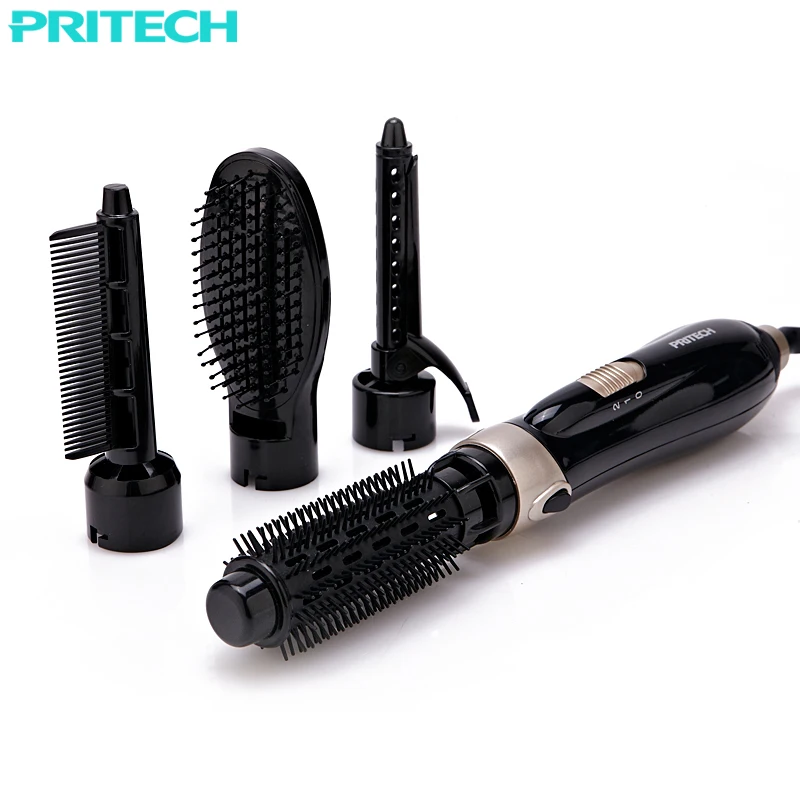 Pritech New Hair Dryer Multifunctional Hair Straightener Brush Diffuser