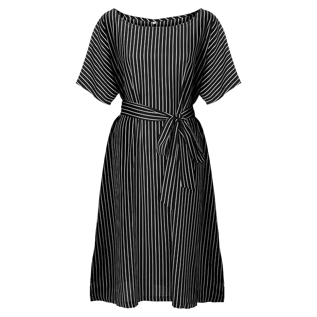 MUQGEW платья для беременных; женская обувь для беременных; платье повседневное вечернее платье Одежда для беременных женщин платье# G6 - Цвет: Черный