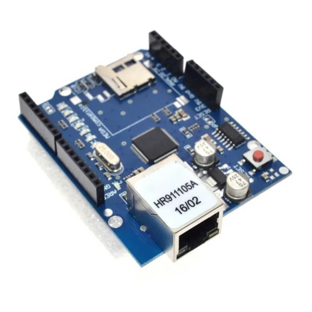 SHIELD ETHERNET MINI W5100 per ARDUINO UNO MEGA 2560 2009 SCHEDA MODULO