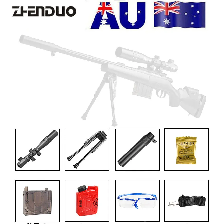 ZHENDUO Toys Mag Fed GJM24 гелевый шар бластер игрушечный пистолет для детей на открытом