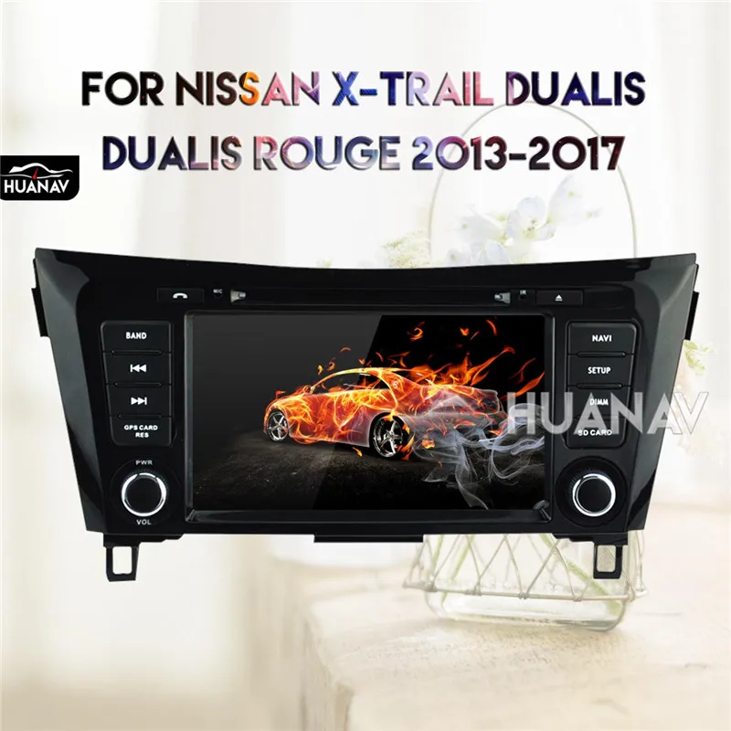 Sale In dash Car DVD multimedia player GPS navigation for Nissan X-TRAIL Qashqai Dualis Rogue 2013-2017 Android 8.0 auto stereo 2