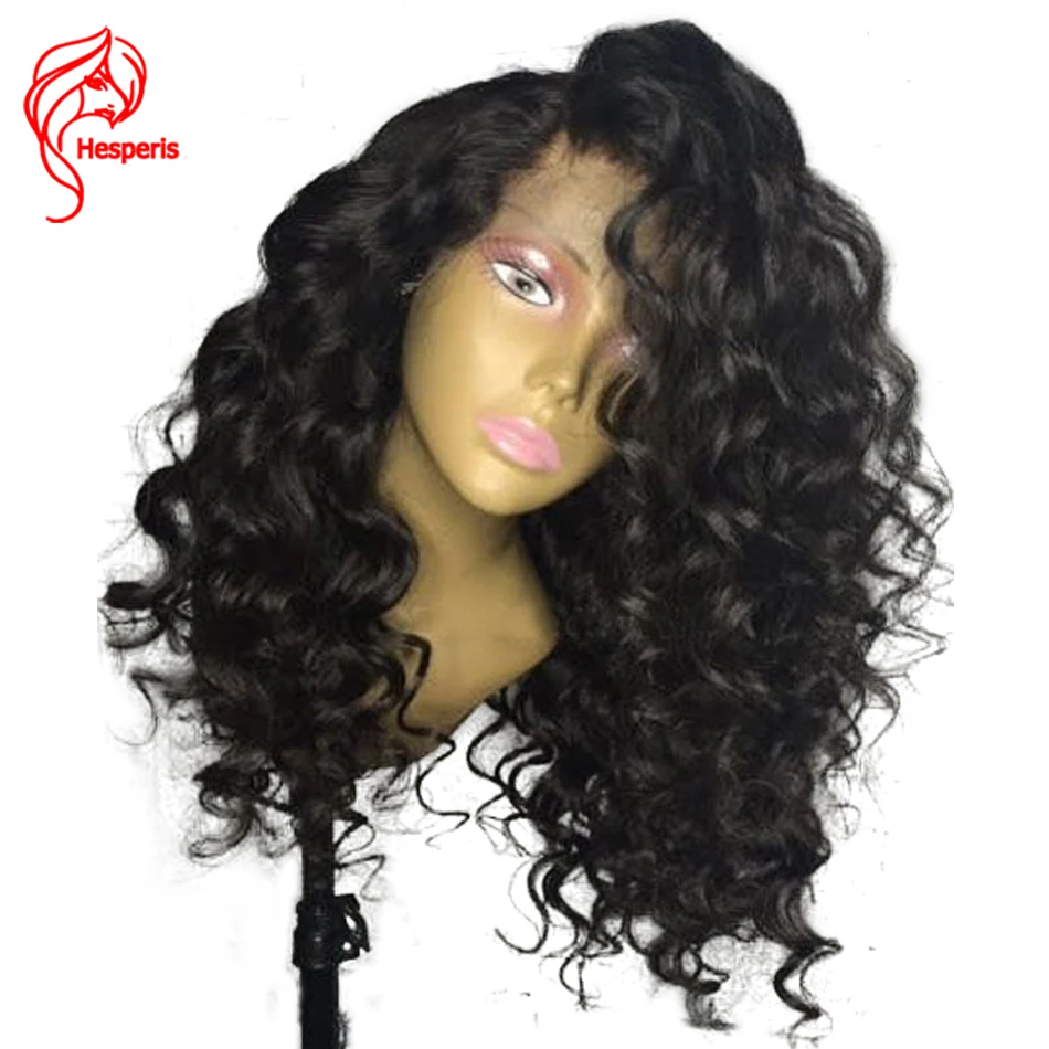 

Hesperis Curly Glueless Full Lace Human Hair Wig With Baby Hair Brazilian Remy Hair Full Lace Wigs For Woman Pre-plucked Wigs