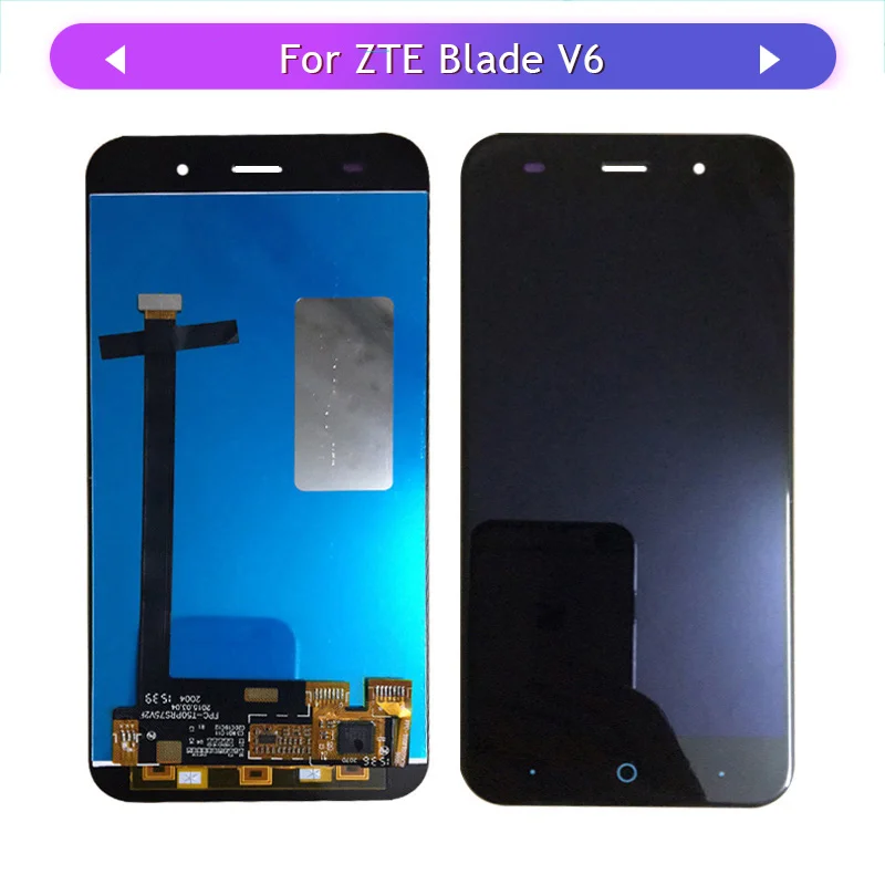 For ZTE Blade V6 T660 LCD Display Touch Screen Assembly Glass Panel Digitizer Sensor for replacement free shipping | Мобильные