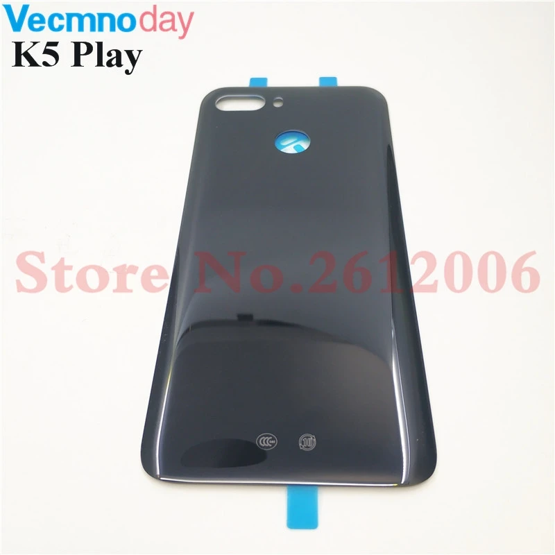 

Original Glass Back Battery Housing Cover For Lenovo K5 Play L38011 Case For Lenovo k5 play Replacement Parts