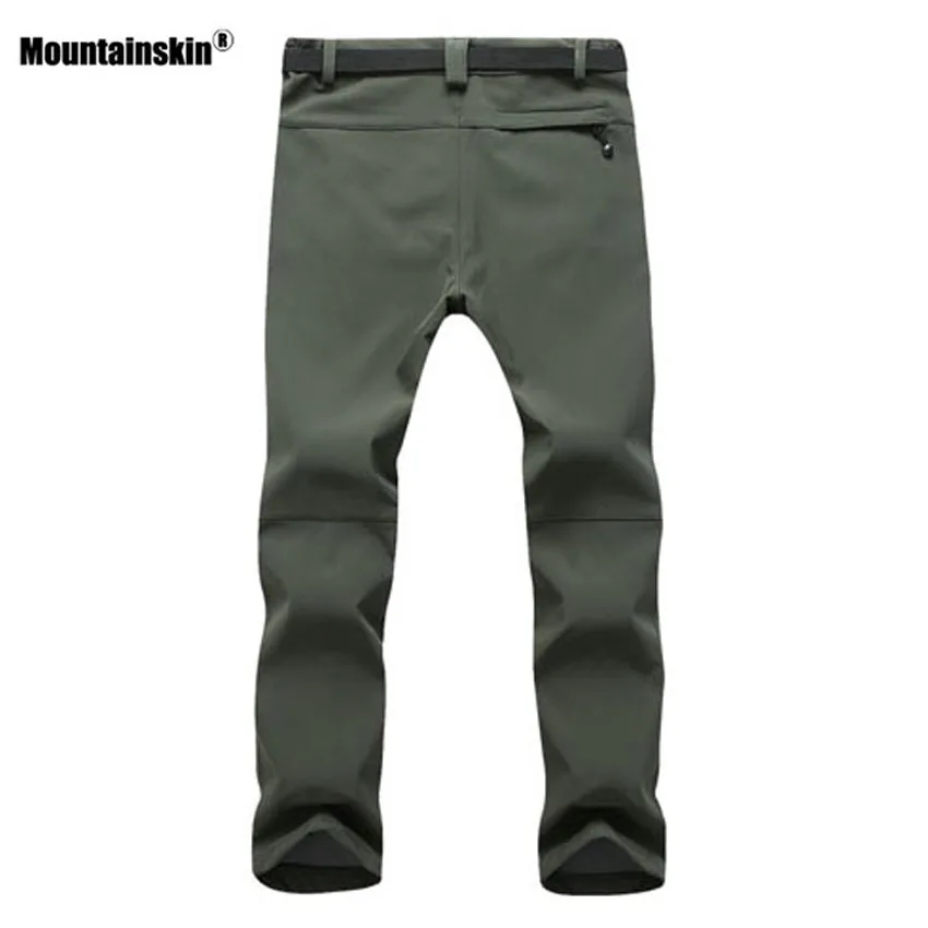 Comprar Pantalones de lana de piel de montaña para hombre Pantalones impermeables calientes pantalones resistentes al viento para pesca al aire libre Camping senderismo esquí pantalones marca VA281