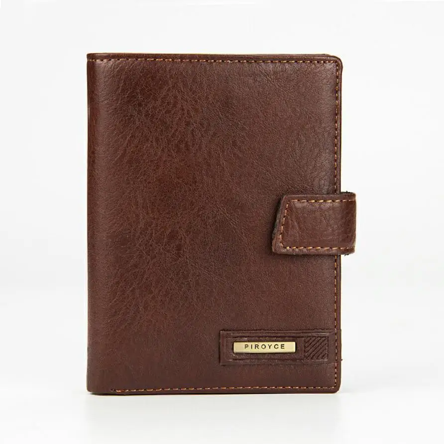 

xiniu Mens Fashion Leather ID Billfold Purse Wallet Solid hasp PU Leather Bags for men 2018 portfel carteira masculina