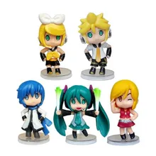 Japón Hatsune miku figura muñeca de anime juguetes de PVC figuras de acción juguetes para niños pasatiempos juguetes regalos de cumpleaños de Navidad al por mayor