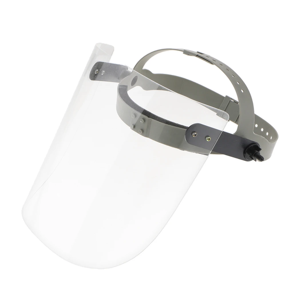 

Eye Face Shield Replacement Heat Protection Plexiglass Mask fit Safety Helmet for casting, hot dip soldering work
