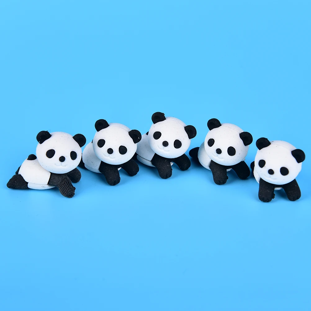 1 шт. Kawaii мультфильм животных Panda резиновая Ластики прекрасный корейский Канцтовары для детей Ластики студентов Ластики элемент подарок