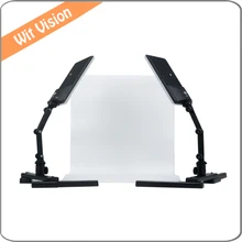 CN-T96 2Kit LED Video Light Still Life Photographic Lighting 5600K Ra 95 for Canon Nikon Pentax Olympas Samsung DSLR & Camcorder
