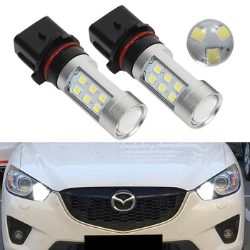 

2X P13W PSX26W Car High Power LED Bulbs Daytime Running Lights Fog Lamps DRL For Mazda CX-5 CX5 CX 5 2013