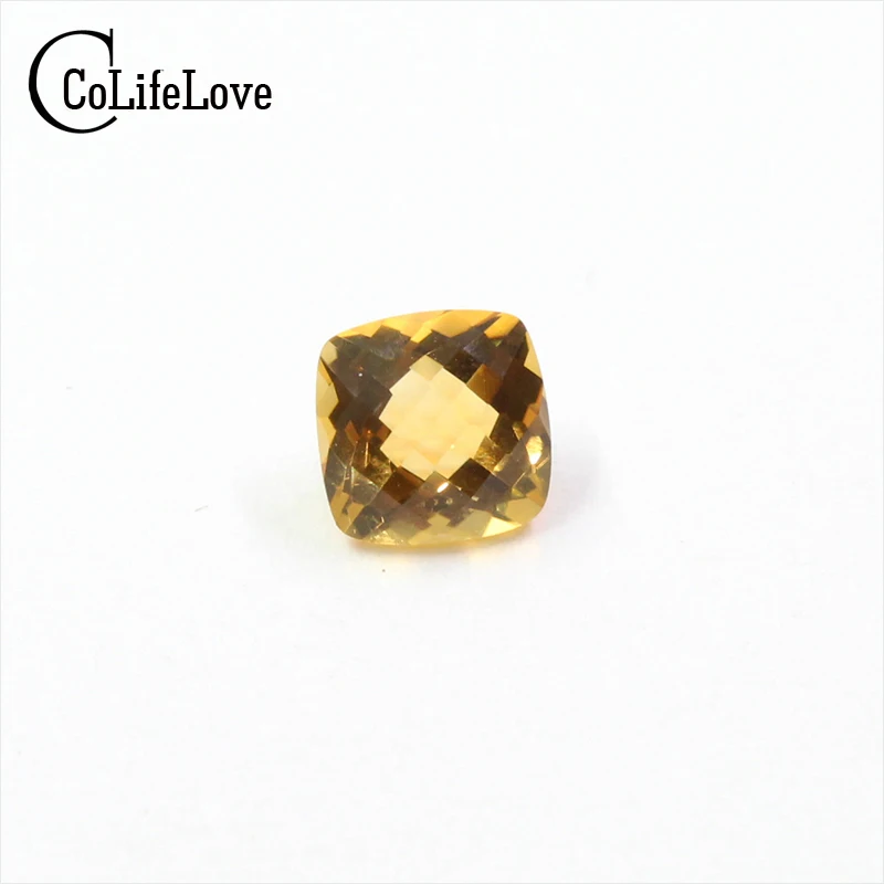 Loose Gemstones Citrine 7mm For Jewelry DIY