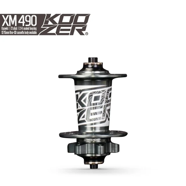 Koozer XM490 ПЕРЕДНЯЯ СТУПИЦА MTB дисковый тормоз передние ступицы QR 9x100 мм THRU 15x100 мм 32 отверстия 2 Герметичный Подшипник Горный велосипед ступица